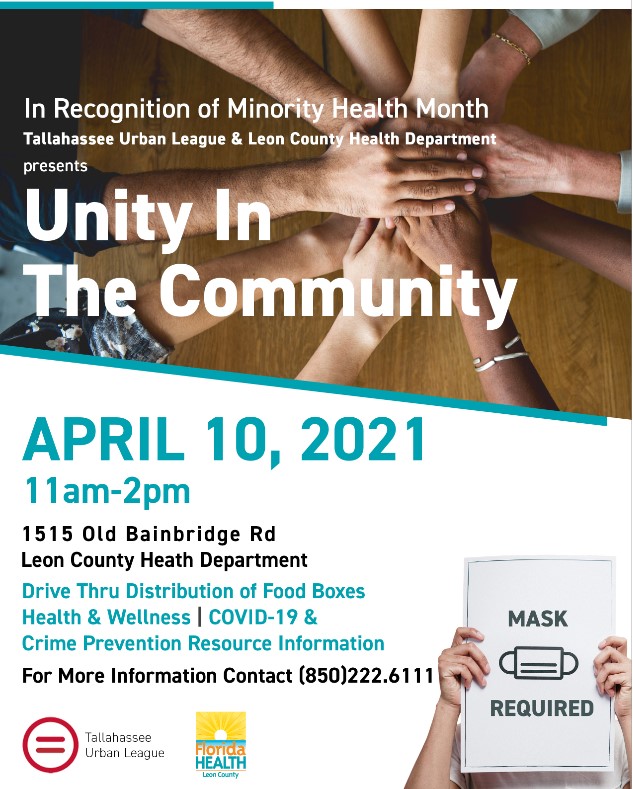Unity In the Community Flyer Screenshot